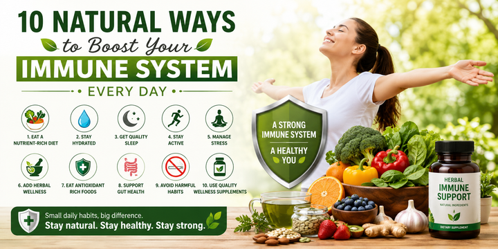 10 Natural Ways to Boost Your Immune System Every Day
