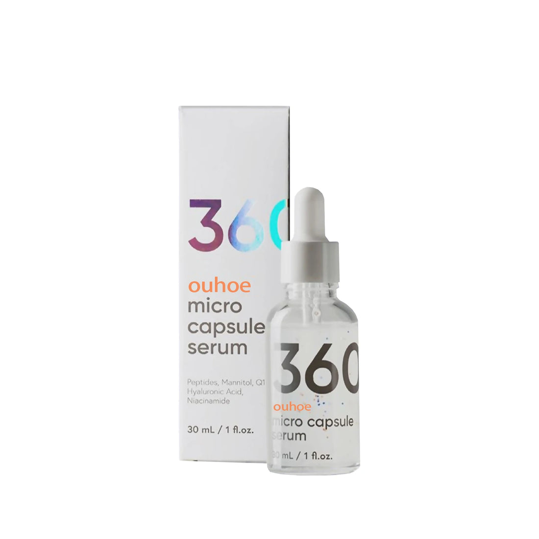 OUHOE 30ml Anti-Wrinkle Firming Capsule Essence Lightweight Fast Absorbing Moisturizing Hydrating Nourishing Face Serum for Daily Skin Care