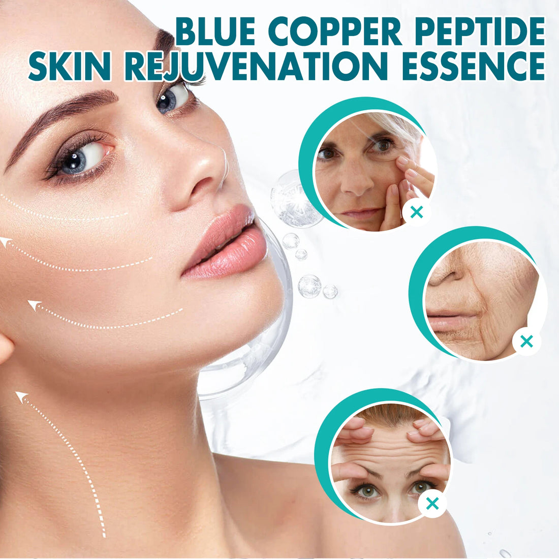 30PCS Facial Serum Capsules Deep Moisturizing Enhance Smoothness Rejuvenating Skin Boosts Elasticity Improve Skin Texture Firming Face Serum