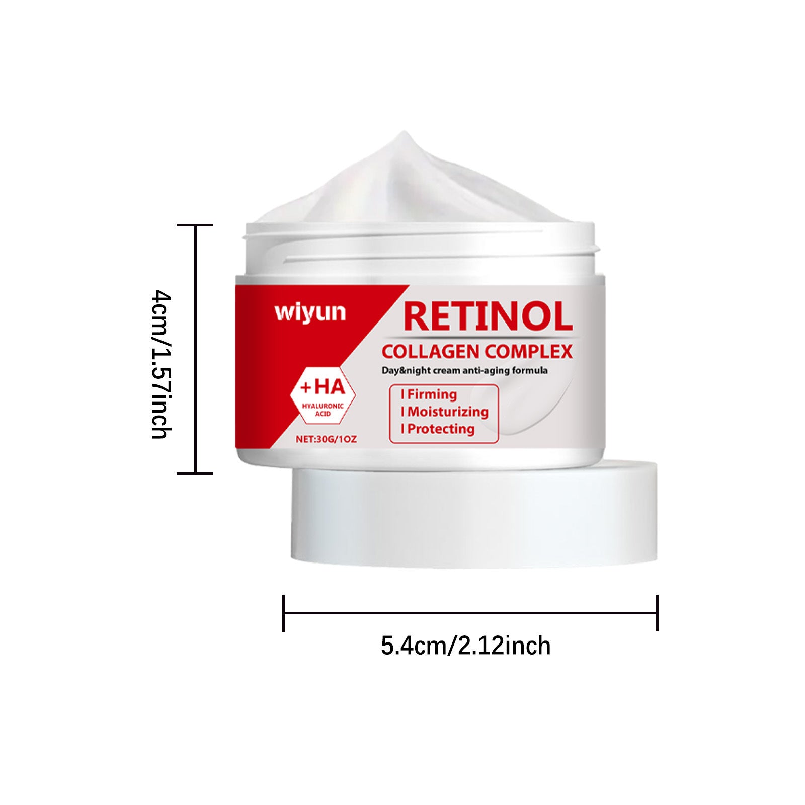 Retinol Face Moisturizing Cream Anti-Wrinkle Anti-Aging Firming Lifting Hydrating Shrink Pores Fade Fine Lines Skin Care Product