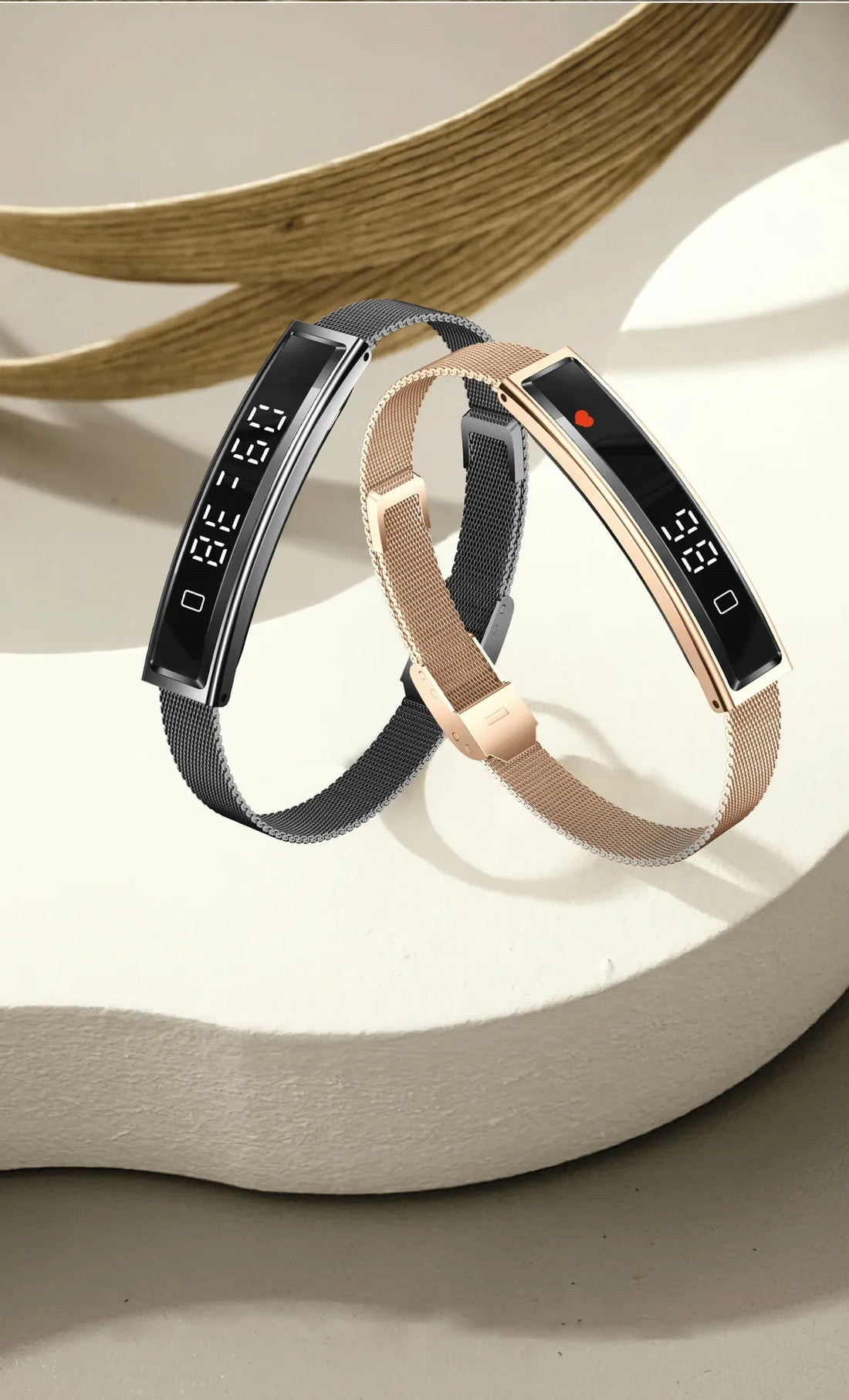 Women Smart Bracelet With Heart Rate Monitor Activity Fitness Tracker Sports Wristband Waterproof Smart Watch Men Smartband