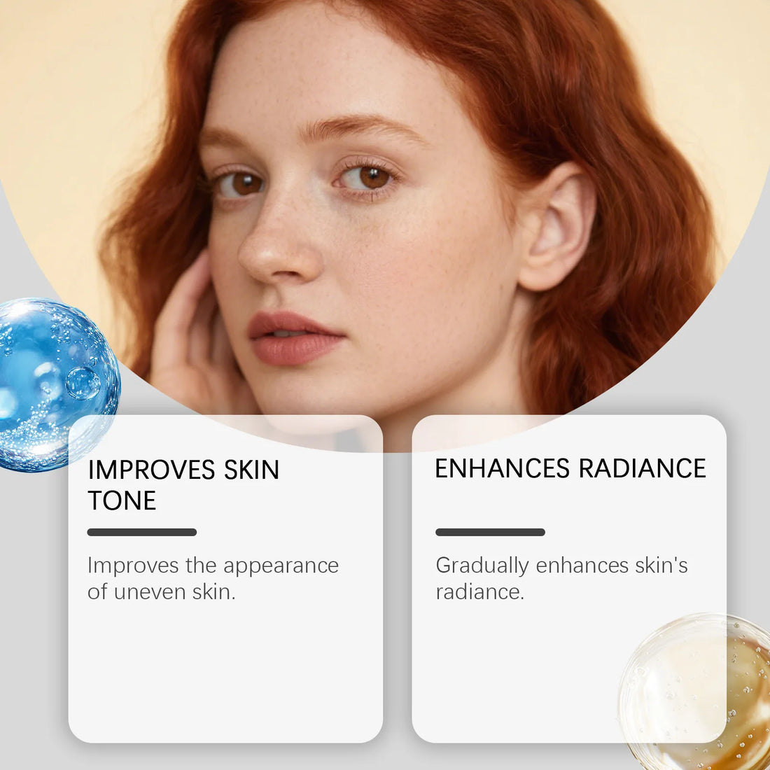Nicotinamide Brightening Face Essence Deep Moisturize Reduce Wrinkles Brighten Dullness Fade Dark Pigment Collagen Facial Serum