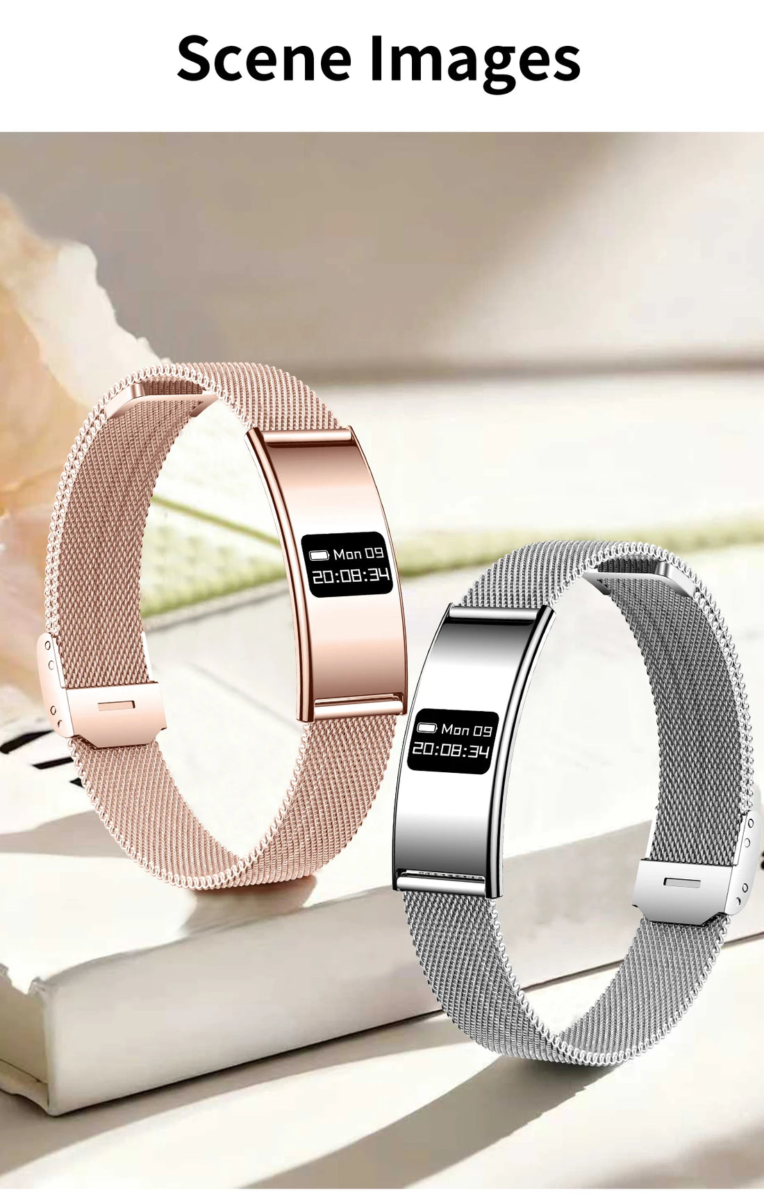 LIGE New 2.8mm Ultra-thin Smart Wristbands Heart Rate Health Monitoring Smart Bracelet Waterproof Sports Electronic Smart Watch