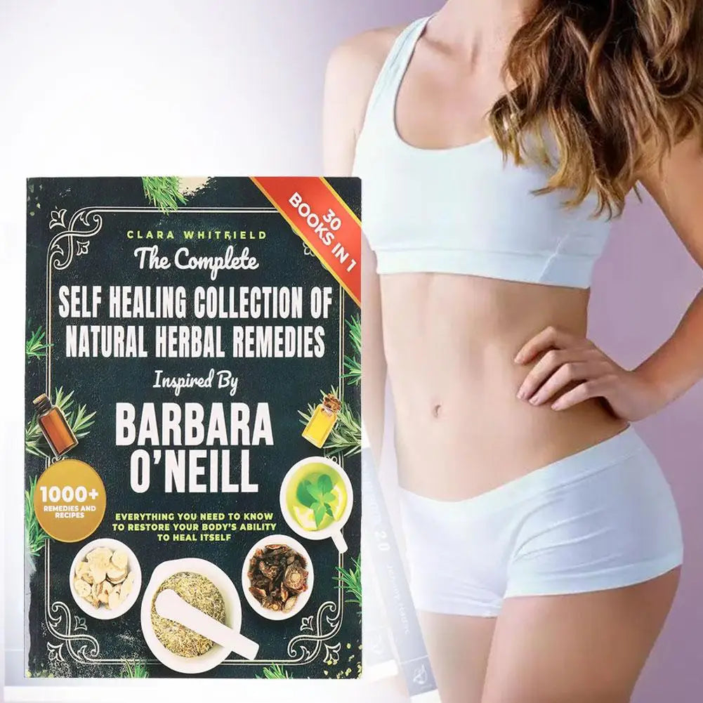 The Complete Natural Herbal Self-Healing Remedies – 1000+ Herbal Recipes & Home Remedies Book for Body Recovery, Holistic Wellness, Healthy Daily Living & Natural Healing