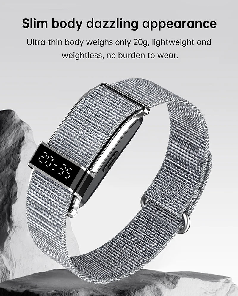 New Sport Fitness Tracker Time Display GPS Smart Bracelet Health Monitoring Pedometer Call Reminder Waterproof Smart Wristband
