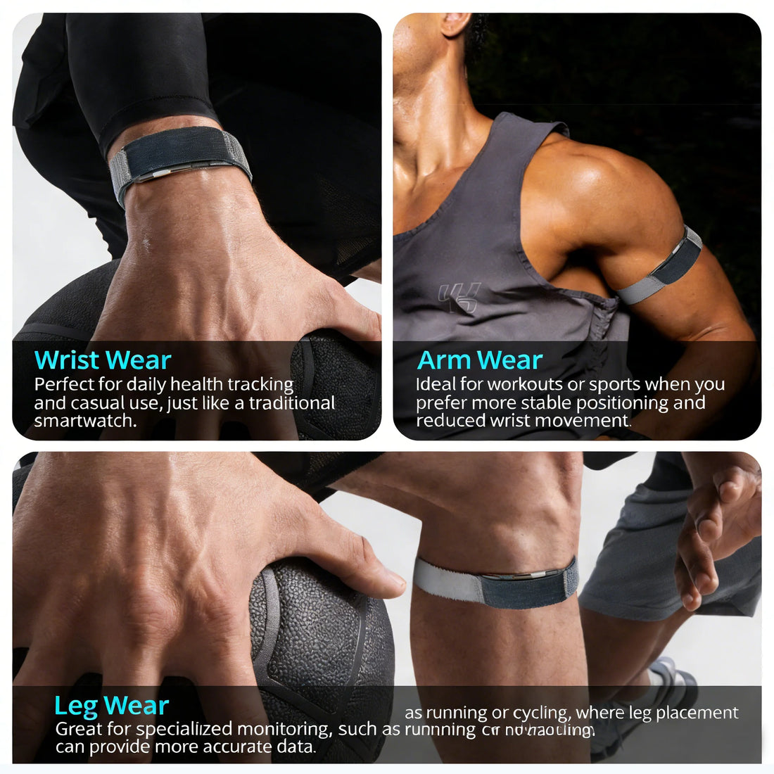 Screenless ECG HRV Smart Bracelet Heart Rate Blood Pressure Monitor Health Waterproof Multiple Sports Fitness Smart Bands Men