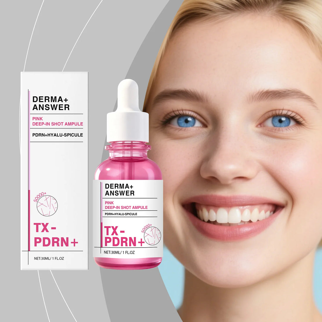 Nicotinamide Brightening Face Essence Deep Moisturize Reduce Wrinkles Brighten Dullness Fade Dark Pigment Collagen Facial Serum
