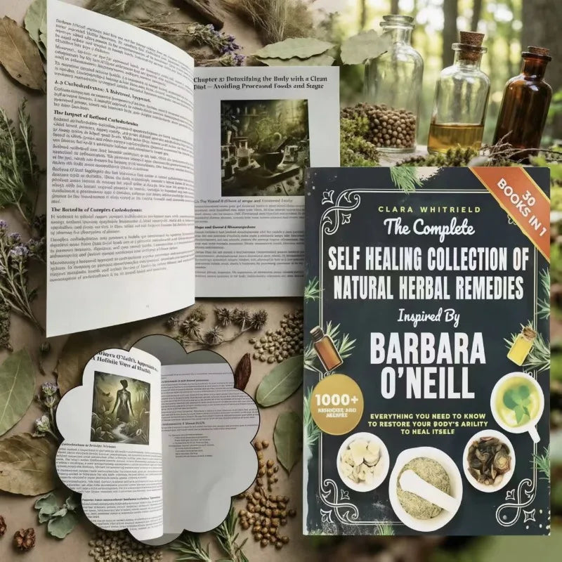 The Complete Natural Herbal Self-Healing Remedies – 1000+ Herbal Recipes & Home Remedies Book for Body Recovery, Holistic Wellness, Healthy Daily Living & Natural Healing