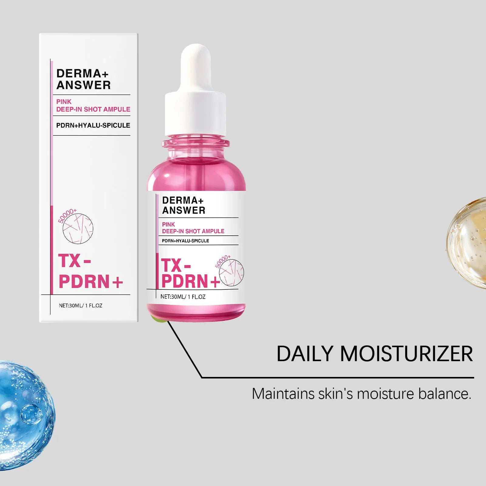 Nicotinamide Brightening Face Essence Deep Moisturize Reduce Wrinkles Brighten Dullness Fade Dark Pigment Collagen Facial Serum