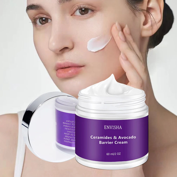 Beauty Health Facial Cream Ceramides Avocado Barrier Skin Care Anti-Wrinkle Aging Moisturizing Shrink Pores Whitening Firming